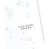 imageFive Star Spiral Notebook  Study App 5 Subject College Ruled Paper 812quot x 11quot 200 Sheets Fights Ink Bleed Water Resistant Cover Black 72081White