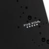 imageFive Star Spiral Notebook  Study App 5 Subject Wide Ruled Paper 8quot x 1012quot 200 Sheets Fights Ink Bleed Water Resistant Cover Black 72045Black
