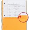 imageFive Star Spiral Notebook  Study App 6 Pack 1 Subject Wide Ruled Paper 8quot x 1012quot 100 Sheets Fights Ink Bleed Water Resistant Cover Assorted Colors 38042