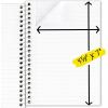 imageFive Star Spiral Notebook 1 Subject College Ruled Paper Personal Size 438quot x 7quot 80 Sheets Fights Ink Bleed Water Resistant Cover Black 450048AA2ECMBlack