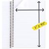 imageFive Star Spiral Notebook 2 Subject College Ruled Paper 6quot x 912quot 80 Sheets Fights Ink Bleed Water Resistant Cover Amethyst Purple 840029CF1ECMBlack