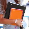 imageFive Star Spiral Notebook 2 Subject College Ruled Paper 6quot x 912quot 80 Sheets Fights Ink Bleed Water Resistant Cover Amethyst Purple 840029CF1ECMSedona Orange