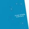 imageFive Star Spiral Notebook 2 Subject College Ruled Paper 6quot x 912quot 80 Sheets Fights Ink Bleed Water Resistant Cover Amethyst Purple 840029CF1ECMTidewater Blue