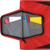 imageFive Star Zipper Binder 112 Inch 3Ring Binder with Round Rings 3Pocket Expanding File 500 Sheet Capacity Fire Red 72206Red