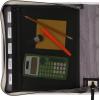 imageFive Star Zipper Binder 2 Inch 3Ring Binder with Round Rings Expansion Panel and 5Tab Expanding File 580 Sheet Capacity RedBlack 29052CE8BlackGray
