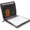 imageFive Star Zipper Binder 2 Inch 3Ring Binder with Round Rings Expansion Panel and 5Tab Expanding File 580 Sheet Capacity RedBlack 29052CE8BlackGray