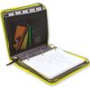 imageFive Star Zipper Binder 2 Inch 3Ring Binder with Round Rings Expansion Panel and 5Tab Expanding File 580 Sheet Capacity RedBlack 29052CE8OliveCitrus