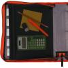 imageFive Star Zipper Binder 2 Inch 3Ring Binder with Round Rings Expansion Panel and 5Tab Expanding File 580 Sheet Capacity RedBlack 29052CE8RedBlack