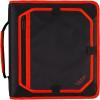imageFive Star Zipper Binder 2 Inch 3Ring Binder with Round Rings Expansion Panel and 5Tab Expanding File 580 Sheet Capacity RedBlack 29052CE8RedBlack