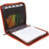 imageFive Star Zipper Binder 2 Inch 3Ring Binder with Round Rings Expansion Panel and 5Tab Expanding File 580 Sheet Capacity RedBlack 29052CE8RedBlack