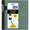 imageFive Star Advance Spiral Notebook  Study App 1 Subject College Ruled Paper 812quot x 11quot 100 Sheets Spiral Guard Movable Tabbed Dividers White 820012BECMSeaglass Green