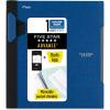 imageFive Star Advance Spiral Notebook  Study App 1 Subject College Ruled Paper 812quot x 11quot 100 Sheets Spiral Guard Movable Tabbed Dividers White 820012BECMPacific Blue