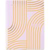 imageFive Star Composition Book College Ruled Paper 712quot x 934quot 80 Sheets Hardcover Lilac and Metallic Gold Arches 850111FAMZMetallic Gold Arches