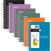 imageFive Star Spiral Notebook 6 Pack College Ruled Paper Fat Lil Pocket Notebooks 312quot x 512quot 200 Sheets Assorted Colors 380276 Count Pack of 1