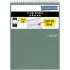 imageFive Star Top Spiral Notebook  Study App 1 Subject College Ruled Notepad 812quot x 11quot 100 Sheets Fights Ink Bleed Water Resistant Cover Seaglass Green 820058CECMSeaglass Green
