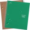 imageFive Star DuraShield Antimicrobial 2 Pocket StayPut Plastic Folders 4 Pack Holds 11quot x 812quot Color May Vary 330010Wide Ruled Notebooks