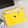 imageFive Star Expanding File Organizer 6Pocket Accordian File Organizer Bungee Closure Holds 11quot x 812quot Harvest Yellow 350100GECMPack of 1