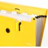 imageFive Star Expanding File Organizer 6Pocket Accordian File Organizer Bungee Closure Holds 11quot x 812quot Harvest Yellow 350100GECMPack of 1