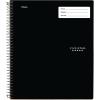 imageFive Star Interactive Notetaking Spiral Notebooks 6 Pack 1 Subject College Ruled Paper 11quot x 812quot 100 Sheets Assorted Colors 820019ECMBlack  Green  Purple