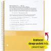 imageFive Star Spiral Notebook  Study App 2 Pack 1 Subject College Ruled Paper 100 Sheets 812quot x 11quot Pacific Blue Fire Red 38452Color Selected for You