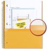 image:imageFive Star Spiral Notebook  Study App 1 Subject College Ruled Paper 812 x 11 100 Sheets Fights Ink Bleed Water Resistant Cover Prom Pink 820002RBlack