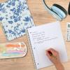 image:imageFive Star Spiral Notebook  Study App 1 Subject College Ruled Paper 812 x 11 80 Sheets Styles 4 Pack 850222FStyles