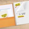 image:imageFive Star Spiral Notebook  Study App 1 Subject Graph Ruled Paper 812 x 11 100 Sheets Fights Ink Bleed Water Resistant Cover Fire Red 620000DFire Red