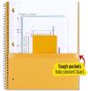 image:imageFive Star Spiral Notebook  Study App 3 Subject College Ruled Paper 812 x 11 150 Sheets Fights Ink Bleed Water Resistant Cover Prom Pink 820003RAmethyst Purple