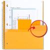 image:imageFive Star Spiral Notebook  Study App 3 Subject College Ruled Paper 812 x 11 150 Sheets Fights Ink Bleed Water Resistant Cover Prom Pink 820003RBlack