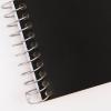 image:imageFive Star Spiral Notebook 1 Subject College Ruled Paper 438 x 7 Personal Size 80 Sheets Fights Ink Bleed Water Resistant Cover White 450048EBlack