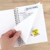 image:imageFive Star Spiral Notebook 1 Subject College Ruled Paper 438 x 7 Personal Size 80 Sheets Fights Ink Bleed Water Resistant Cover White 450048EProm Pink