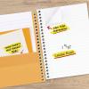 image:imageFive Star Spiral Notebook 1 Subject College Ruled Paper 438 x 7 Personal Size 80 Sheets Fights Ink Bleed Water Resistant Cover White 450048EProm Pink