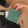 image:imageFive Star Spiral Notebook 1 Subject College Ruled Paper 438 x 7 Personal Size 80 Sheets Fights Ink Bleed Water Resistant Cover White 450048ESeaglass Green