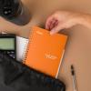 image:imageFive Star Spiral Notebook 1 Subject College Ruled Paper 438 x 7 Personal Size 80 Sheets Fights Ink Bleed Water Resistant Cover White 450048ESedona Orange