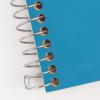 image:imageFive Star Spiral Notebook 1 Subject College Ruled Paper 438 x 7 Personal Size 80 Sheets Fights Ink Bleed Water Resistant Cover White 450048ETidewater Blue