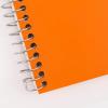 image:imageFive Star Spiral Notebook 2 Subject College Ruled Paper 6 x 912 80 Sheets Fights Ink Bleed Water Resistant Cover Prom Pink 840029RSedona Orange