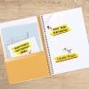 image:imageFive Star Spiral Notebook 2 Subject College Ruled Paper 6 x 912 80 Sheets Fights Ink Bleed Water Resistant Cover Prom Pink 840029RWhite