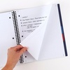 image:imageFive Star Advance Spiral Notebook  Study App 3 Subject 85 x 11 College Ruled Paper 150 Sheets Spiral Guard Movable Tabbed Dividers Prom Pink 820060RPacific Blue