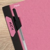 image:imageFive Star Advance Spiral Notebook  Study App 3 Subject 85 x 11 College Ruled Paper 150 Sheets Spiral Guard Movable Tabbed Dividers Prom Pink 820060RProm Pink
