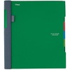 image:imageFive Star Advance Spiral Notebook  Study App 3 Subject 85 x 11 College Ruled Paper 150 Sheets Spiral Guard Movable Tabbed Dividers Prom Pink 820060RSeaglass Green