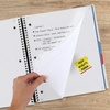 image:imageFive Star Advance Spiral Notebook  Study App 3 Subject 85 x 11 College Ruled Paper 150 Sheets Spiral Guard Movable Tabbed Dividers Prom Pink 820060RWhite