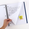 image:imageFive Star Advance Spiral Notebook  Study App 5 Subject 85 x 11 College Ruled Paper 200 Sheets Spiral Guard Movable Tabbed Dividers Prom Pink 820013RBlue