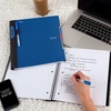 image:imageFive Star Advance Spiral Notebook  Study App 5 Subject 85 x 11 College Ruled Paper 200 Sheets Spiral Guard Movable Tabbed Dividers Prom Pink 820013RBlue