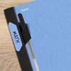 image:imageFive Star Advance Spiral Notebook  Study App 5 Subject 85 x 11 College Ruled Paper 200 Sheets Spiral Guard Movable Tabbed Dividers Prom Pink 820013RBlue