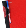 image:imageFive Star Advance Spiral Notebook  Study App 5 Subject 85 x 11 College Ruled Paper 200 Sheets Spiral Guard Movable Tabbed Dividers Prom Pink 820013RFire Red