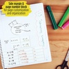 image:imageFive Star Interactive Notetaking Spiral Notebooks 3 Pack 1 Subject College Ruled Paper 11 x 812 100 Sheets Customizable Cover Red Cobalt Blue Yellow 820042Assorted