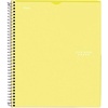 image:imageFive Star Interactive Notetaking Spiral Notebooks 3 Pack 1 Subject College Ruled Paper 11 x 812 100 Sheets Customizable Cover Red Cobalt Blue Yellow 820042Assorted