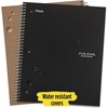 image:imageFive Star Spiral Notebook  Study App 1 Subject College Ruled Paper 812 x 11 100 Sheets White amp Amethyst Purple 2 Pack 820186Black  White