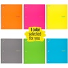 image:imageFive Star Spiral Notebook  Study App 1 Subject College Ruled Paper 812 x 11 80 Sheets 1 Count Selected Design Will Vary 820156FColor Selected for You