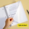 image:imageFive Star Spiral Notebook  Study App 1 Subject College Ruled Paper 812 x 11 80 Sheets 1 Count Selected Design Will Vary 820156FOrange
